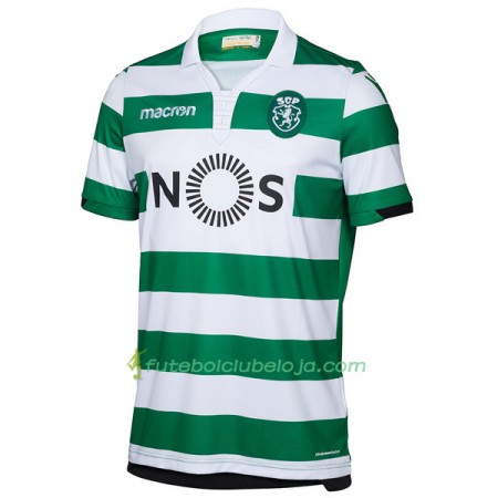 Camisola Sporting CP Equipamento Principal 2018-2019 Manga Curta